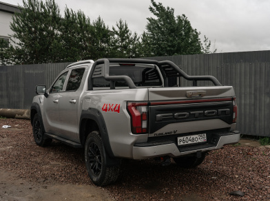 Рис. 2 Пневмоподвеска на пикап Foton Tunland V7