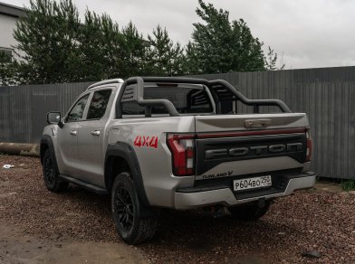 Рис. 2 Пневмоподвеска на пикап Foton Tunland V7