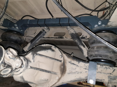 Рис. 10 Наши проекты: Пневмоподвеска на ГАЗ (GAZ) Газель NEXT - Этапы установки