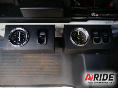 Рис. 5 Наши проекты: Установка двух комплектов вспомогательной пневмоподвески на Газель NEXT