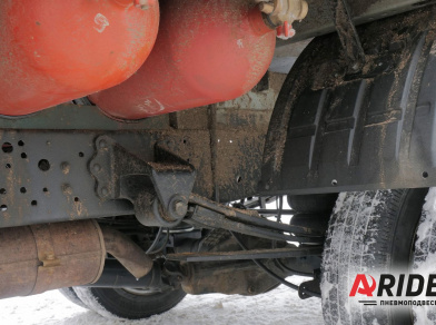 Рис. 7 Наши проекты: Установка вспомогательной пневмоподвески на Газель NEXT