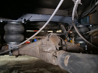 Рис. 3 Наши проекты: Пневмоподвеска на Газель Некст