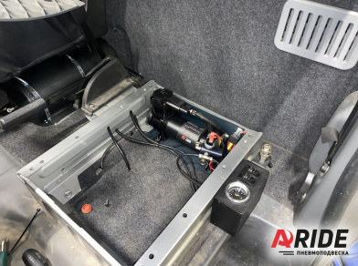 Рис. 4 Наши проекты: Пневмоподушки на Газель NEXT ЦМФ