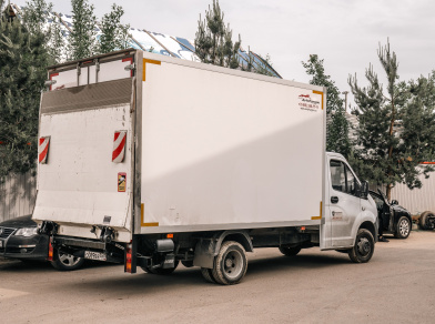 Рис. 2 Наши проекты: Пневмоподвеска Арайд на задней оси Газель NEXT