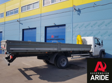 Наши проекты: Установка пневмоподвески на заднюю ось Газон NEXT от компании «ARIDE». Доступные цены, гарантия, для заказа и получения консультации звоните 8 (800) 707-52-13. Рис. 10 Наши проекты: Установка пневмоподвески на заднюю ось Газон NEXT