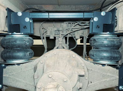 Рис. 2 Наши проекты: Вспомогательная пневмоподвеска на Газон NEXT