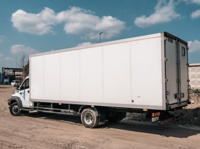 Рис. 2 Наши проекты: Вспомогательная пневмоподвеска на Газон NEXT Арайд