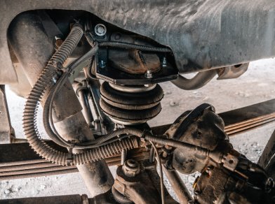 Рис. 3 Наши проекты: Вспомогательная пневмоподвеска на Газон NEXT Арайд