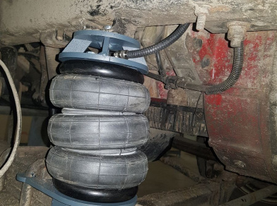Пневмоподвеска на ГАЗ (GAZ) Валдай с гарантией - Этапы установки, характеристики пневмосистемы, технические нюансы замены комплекта с фотографиями Рис. 4 Пневмоподвеска на ГАЗ (GAZ) Валдай с гарантией - Этапы установки