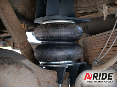 Рис. 6 Наши проекты: Вспомогательная пневмоподвеска на ГАЗ Валдай