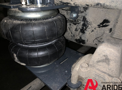Пневмоподвеска на Hyundai HD 120 - Этапы установки, характеристики пневмосистемы, технические нюансы замены комплекта с фотографиями Рис. 15 Пневмоподвеска на Hyundai HD 120 - Этапы установки