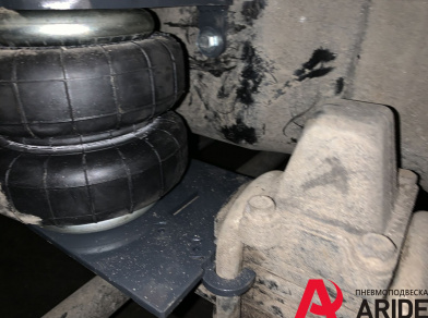Пневмоподвеска на Hyundai HD 120 - Этапы установки, характеристики пневмосистемы, технические нюансы замены комплекта с фотографиями Рис. 16 Пневмоподвеска на Hyundai HD 120 - Этапы установки