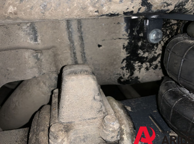 Пневмоподвеска на Hyundai HD 120 - Этапы установки, характеристики пневмосистемы, технические нюансы замены комплекта с фотографиями Рис. 10 Пневмоподвеска на Hyundai HD 120 - Этапы установки