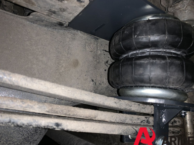 Пневмоподвеска на Hyundai HD 120 - Этапы установки, характеристики пневмосистемы, технические нюансы замены комплекта с фотографиями Рис. 3 Пневмоподвеска на Hyundai HD 120 - Этапы установки