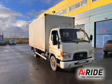 Наши проекты: Установка пневмоподвески Hyundai HD78 от компании «ARIDE». Доступные цены, гарантия, для заказа и получения консультации звоните 8 (800) 707-52-13. Рис. 1 Наши проекты: Установка пневмоподвески Hyundai HD78
