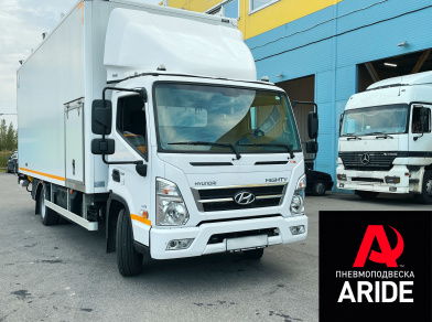 Наши проекты: Пневмоподвеска на Hyundai Mighty EX9 от компании «ARIDE». Доступные цены, гарантия, для заказа и получения консультации звоните 8 (800) 707-52-13. Рис. 1 Наши проекты: Пневмоподвеска на Hyundai Mighty EX9