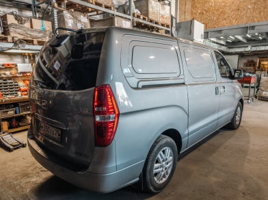 Рис. 2 Наши проекты: Пневмоподвеска на Hyundai Starex H1