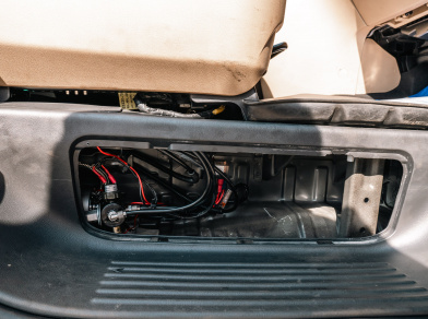 Рис. 7 Наши проекты: Замена пружин на пневмоподушки Hyundai Starex H-1