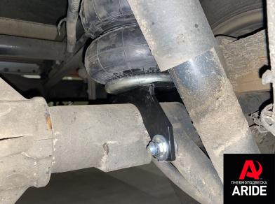 Рис. 8 Наши проекты: Установка пневмоподвески на Iveco Daily 35c-150