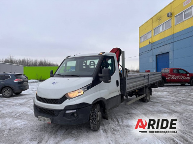 Вспомогательные подушки на Iveco Daily 50 35 Рис. 1 Пневмоподвеска на Iveco Daily 50