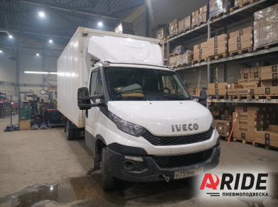 Рис. 1 Наши проекты: Усиление рессор на Ивеко Дэйли