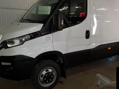 Установка задней пневмоподвески на новую Iveco 50C 150 Рис. 1 Установка задней пневмоподвески Iveco 50C 150