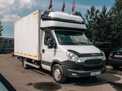 Наши проекты: Пневмоподушки на Iveco Daily Рис. 1 Наши проекты: Пневматическая подвеска на Ивеко