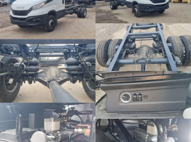 Наши проекты: Установка пневмоподвески на Iveco Daily 70C с двухконтурной системой управления от компании «ARIDE». Доступные цены, гарантия, для заказа и получения консультации звоните 8 (800) 707-52-13. Рис. 4 Наши проекты: Установка пневмоподвески на Iveco Daily 70C с двухконтурной системой управления