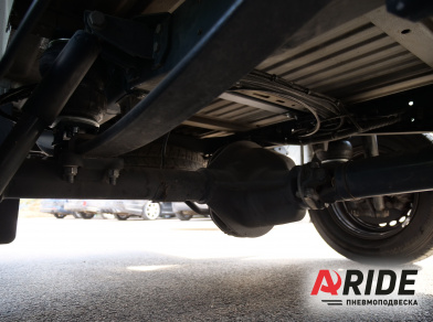 Рис. 4 Наши проекты: Пневмоподвеска на Iveco Daily 35S