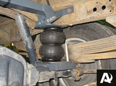 Рис. 10 Наши проекты: Пневмоподвеска на IVECO Daily 35C для грузоподъемности - Этапы установки