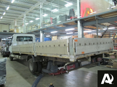 Рис. 2 Наши проекты: Пневмоподвеска на IVECO Daily 35C для грузоподъемности - Этапы установки