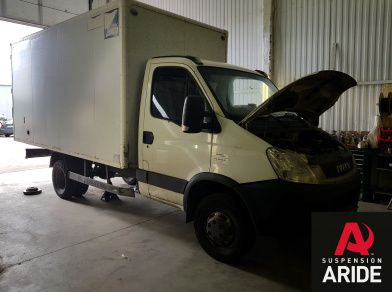 Наши проекты: Пневмоподвеска на IVECO Daily 50C - Этапы установки от компании «ARIDE». Доступные цены, гарантия, для заказа и получения консультации звоните 8 (800) 707-52-13. Рис. 2 Наши проекты: Пневмоподвеска на IVECO Daily 50C - Этапы установки