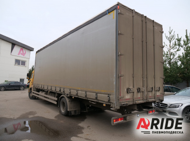 Рис. 2 Наши проекты: Вспомогательная пневмоподвеска на КАМАЗ 4308