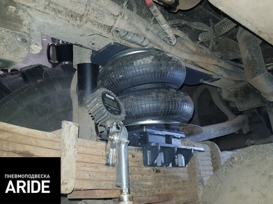 Наши проекты: Установка передней пневмоподвески на Камаз 43118 от компании «ARIDE». Доступные цены, гарантия, для заказа и получения консультации звоните 8 (800) 707-52-13. Рис. 10 Наши проекты: Установка передней пневмоподвески на Камаз 43118