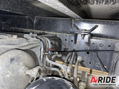 Рис. 7 Наши проекты: Пневмоподвеска на КАМАЗ Компас 12