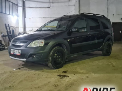Пневмоподушки Лада Ларгус Кросс Рис. 1 Установка пневмоподвески на Lada Largus