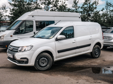 Рис. 1 Наши проекты: Пневматические подушки взамен пружин на Лада Ларгус