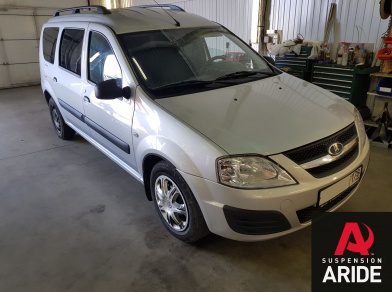 Рис. 5 Наши проекты: Пневмоподвеска на ВАЗ (Lada) Largus для комфорта - Этапы установки