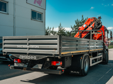 Рис. 2 Наши проекты: Пневмоподвеска на MAN TGA