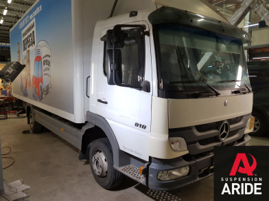 Наши проекты: Пневмоподвеска на Mercedes Atego 818 - Этапы установки от компании «ARIDE». Доступные цены, гарантия, для заказа и получения консультации звоните 8 (800) 707-52-13. Рис. 1 Наши проекты: Пневмоподвеска на Mercedes Atego 818 - Этапы установки