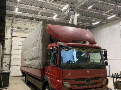 Наши проекты: Пневмоподвеска Mercedes-Benz Atego от компании «ARIDE». Доступные цены, гарантия, для заказа и получения консультации звоните 8 (800) 707-52-13. Рис. 1 Наши проекты: Пневмоподвеска Mercedes-Benz Atego