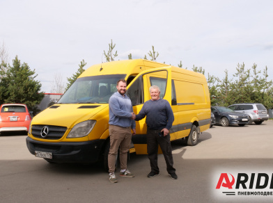 Пневматическая подвеска на Спринтер Рис. 1 Пневмоподвеска на Mercedes-Benz Sprinter
