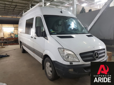 Пневмоподвеска на Mercedes Sprinter 3 с гарантией - Этапы установки, характеристики пневмосистемы, технические нюансы замены комплекта с фотографиями Рис. 11 Пневмоподвеска на Mercedes Sprinter 3 с гарантией - Этапы установки