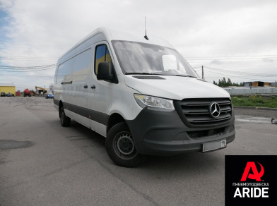Наши проекты: Пневмоподвеска на заднюю ось на новый Mercedes Sprinter от компании «ARIDE». Доступные цены, гарантия, для заказа и получения консультации звоните 8 (800) 707-52-13. Рис. 2 Наши проекты: Пневмоподвеска на заднюю ось на новый Mercedes Sprinter