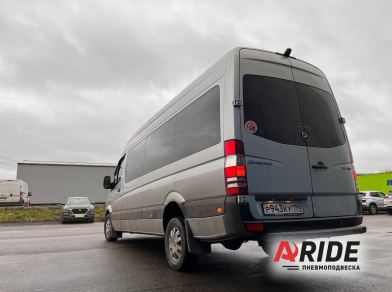Наши проекты: Установка пневмоподвески на Mercedes-Benz Sprinter W906 от компании «ARIDE». Доступные цены, гарантия, для заказа и получения консультации звоните 8 (800) 707-52-13. Рис. 2 Наши проекты: Установка пневмоподвески на Mercedes-Benz Sprinter W906