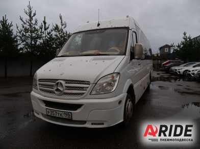 Наши проекты: Пневмоподвеска на Mercedes-Benz Sprinter от компании «ARIDE». Доступные цены, гарантия, для заказа и получения консультации звоните 8 (800) 707-52-13. Рис. 1 Наши проекты: Вспомогательная пневмоподвеска на Mercedes-Benz Sprinter
