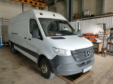 Установка пневмоподвески на Mercedes Sprinter W907, 516 с гарантией в Набережных Челнах Рис. 1 Установка пневмоподвески Mercedes Sprinter W907, 516