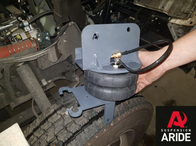 Пневмоподвеска на Mitsubishi Canter от производителя - Этапы установки, характеристики пневмосистемы, технические нюансы замены комплекта с фотографиями Рис. 9 Пневмоподвеска на Mitsubishi Canter от производителя - Этапы установки