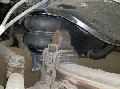 Пневмоподвеска на Mitsubishi Canter от производителя - Этапы установки, характеристики пневмосистемы, технические нюансы замены комплекта с фотографиями Рис. 6 Пневмоподвеска на Mitsubishi Canter от производителя - Этапы установки