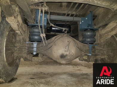 Пневмоподвеска на Mitsubishi Canter для усиления - Этапы установки, характеристики пневмосистемы, технические нюансы замены комплекта с фотографиями Рис. 2 Пневмоподвеска на Mitsubishi Canter для усиления - Этапы установки